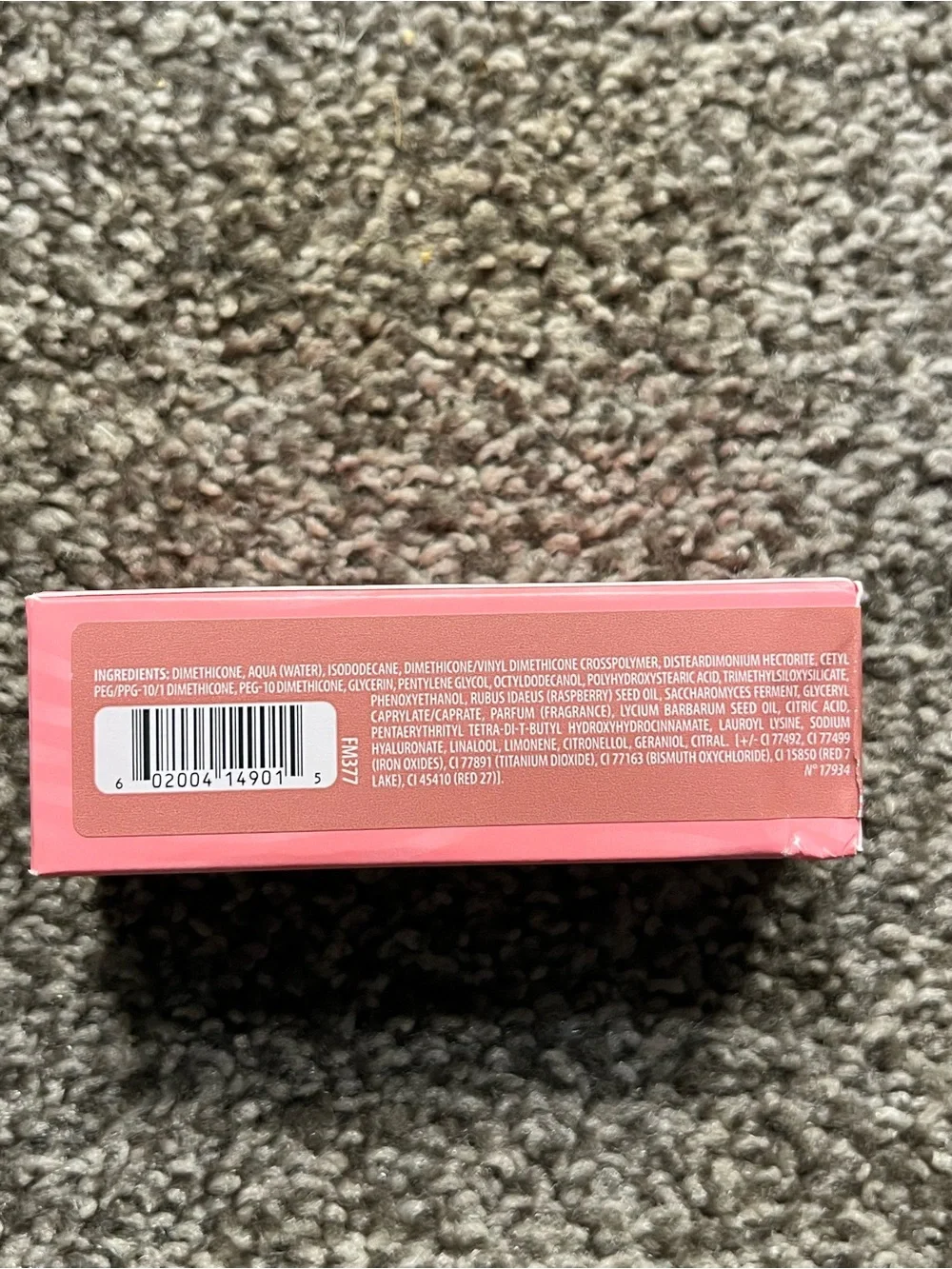 Benefit Cosmetics Plushtint Moisturizing Matte Lip Tint - 02 Cream Puff - w/ Box